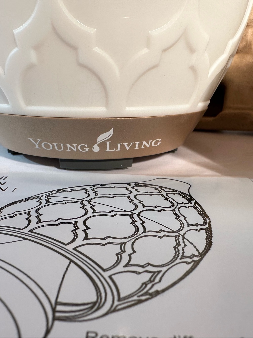 Young Living Desert Mist Essential Oil Ultrasonic Diffuser Multi Light New - Picture 6 of 15